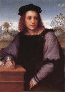 Andrea del Sarto Potrait of man oil painting